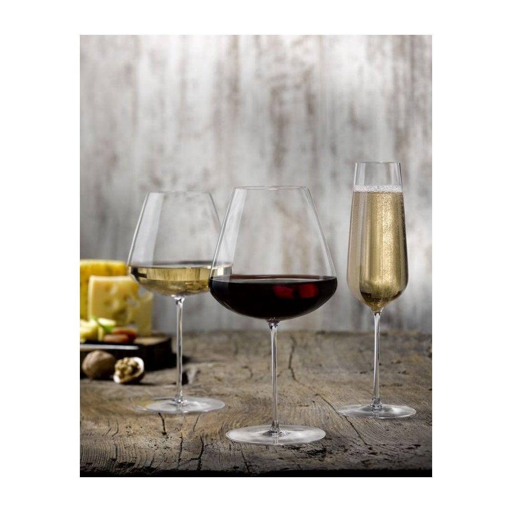 Elegant Red Stem Zero Wine Glass