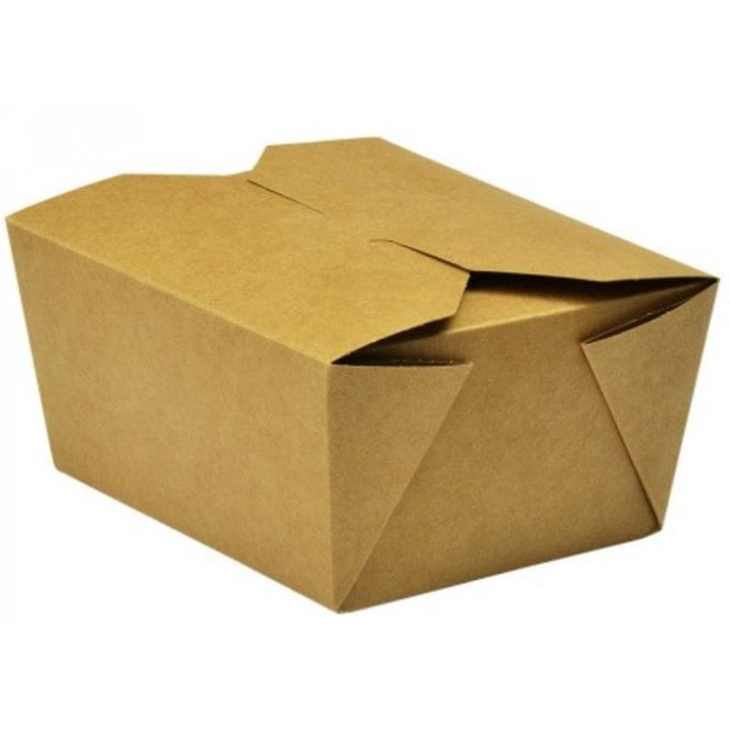 Vegware Food Carton No.1 700ml /  11 X 9 X 6.55cm (Box Of 450)