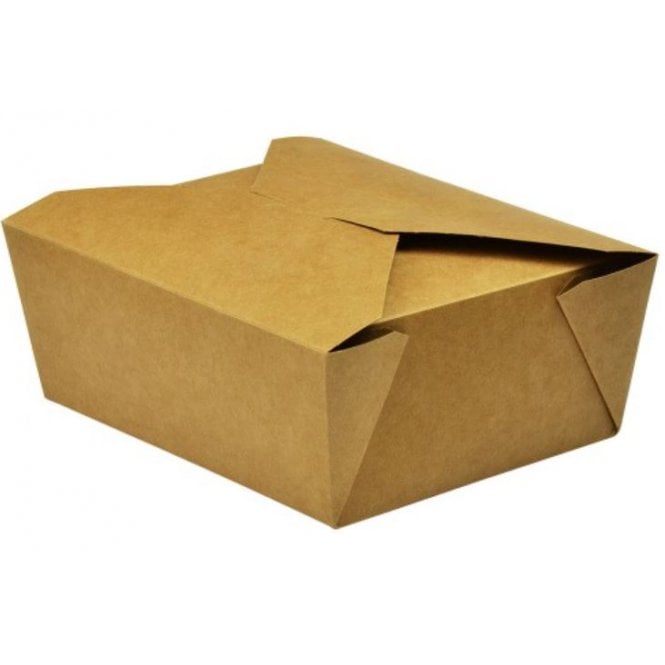 Vegware Food Carton No.8 - 1300ml 15.2 X 12.1 X 6.5cm (Box Of 300)