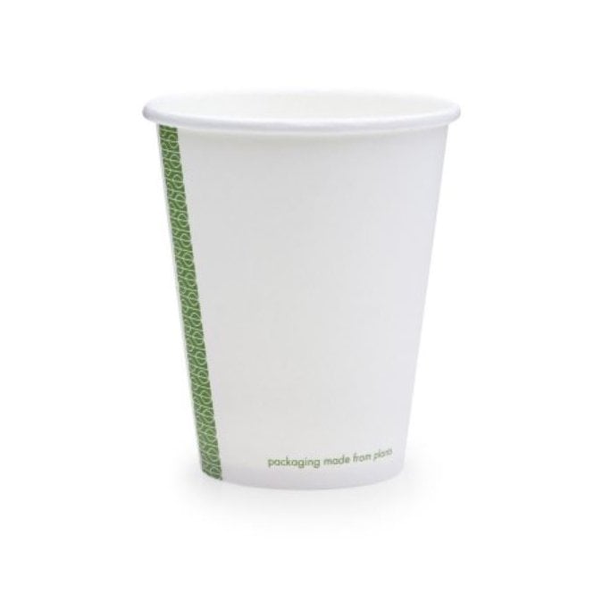 Vegware  White Hot Cup - 8oz (Box Of 1000)