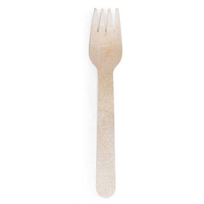 Vegware Wooden Fork 6
