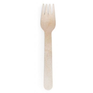 Wooden Fork 6" (Box Of 1000)