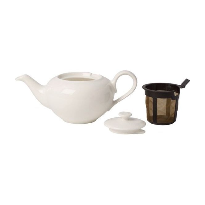 Villeroy & Boch Stella Hotel Teapot With Cover/filter 0.4l  13 1/2 Oz (Box Of 12)