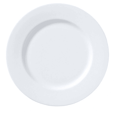 William Edwards Classic White Plate 24cm/9.5" (Pack of 12)