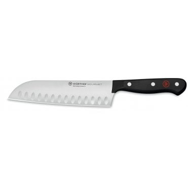 Gourmet 17cm Hollow-Edge Santoku Knife
