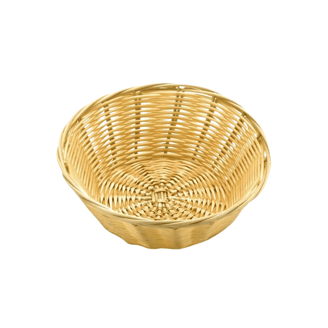 Zodiac Bread Basket Round Polywicker 21cm / 8.5