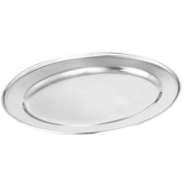 Oval Flat (18/8 Stainless Steel) 40x25cm / 16 X 10"