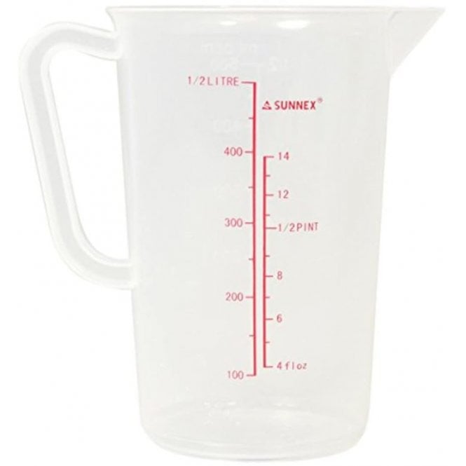 Zodiac Plastic Measure Jug 500ml / 17.6oz